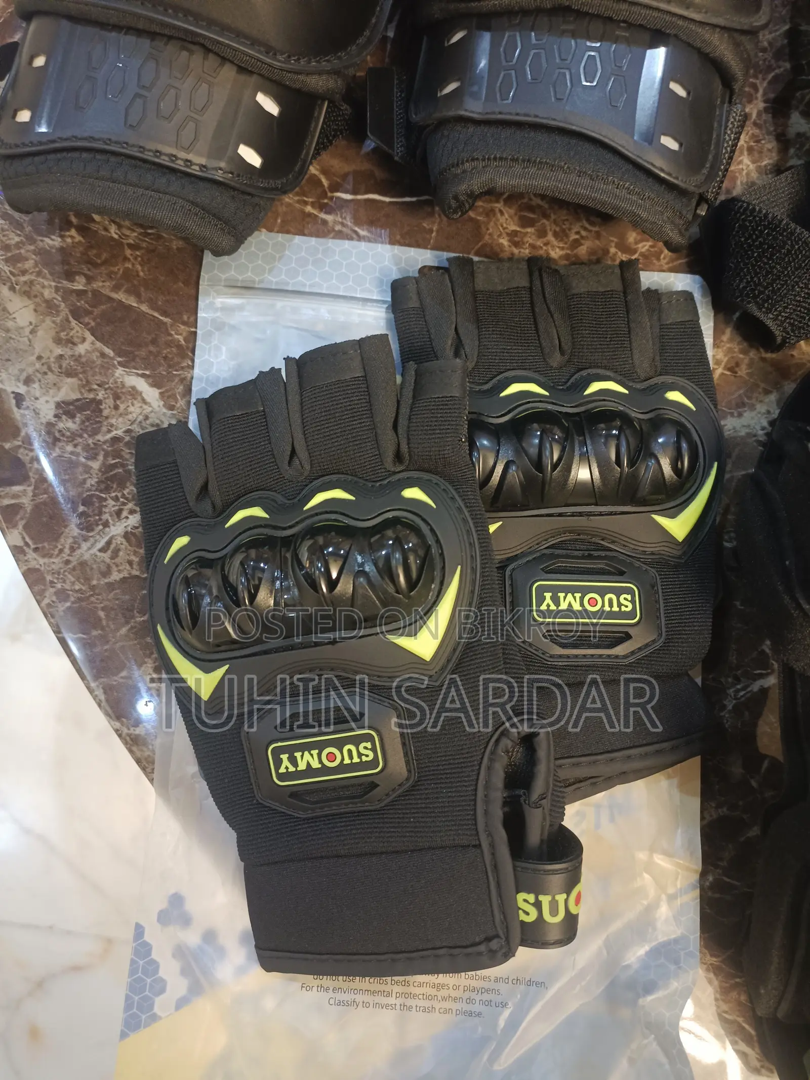 Bike travel safety equipment will be sold.