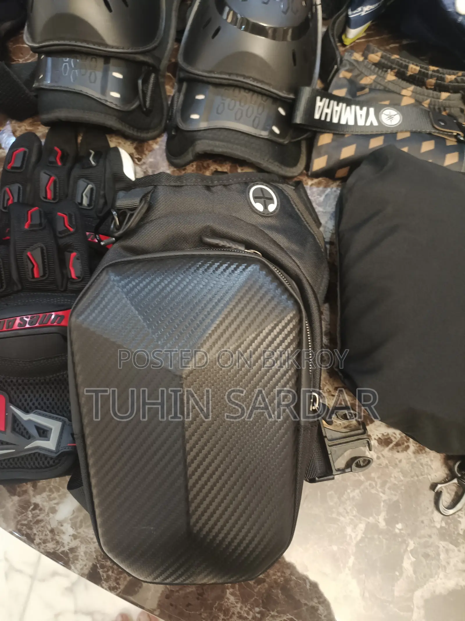 Bike travel safety equipment will be sold.