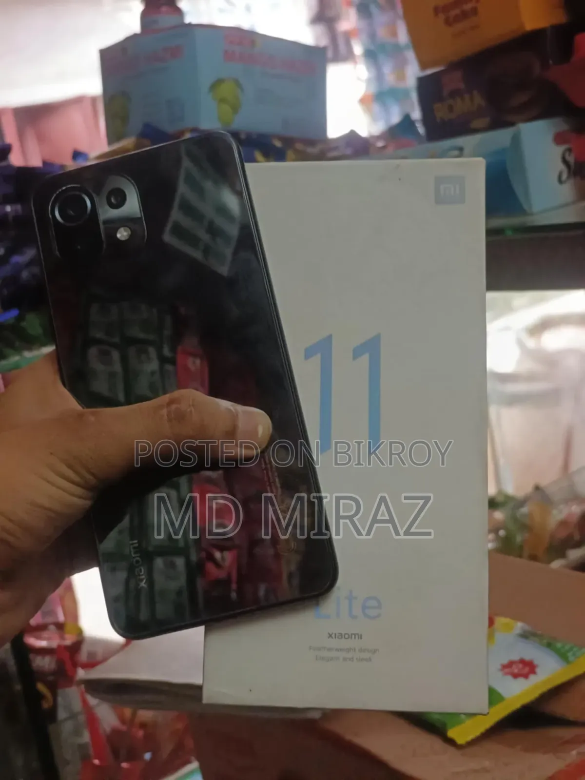শাওমি মি ১১ লাইট ১২৮ জিবি ব্ল্যাক