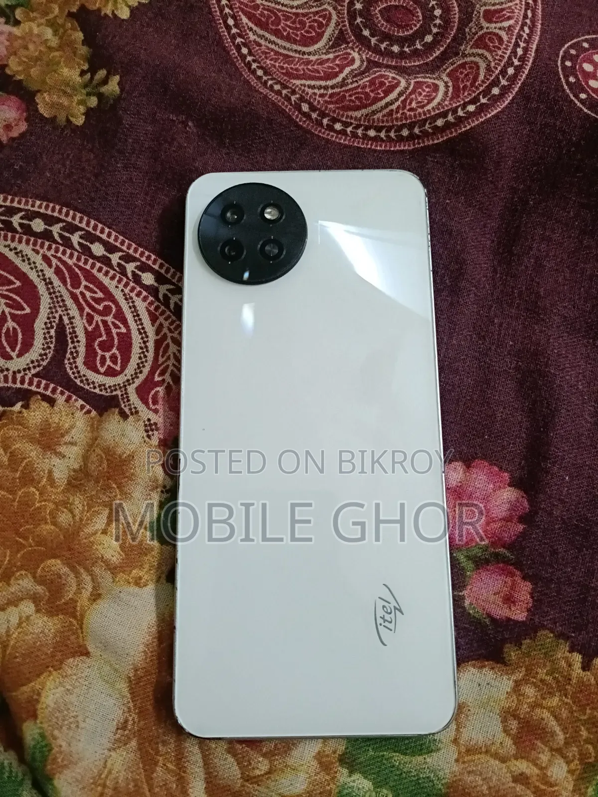 আইটেল এস২৩ ১২৮ জিবি হোয়াইট