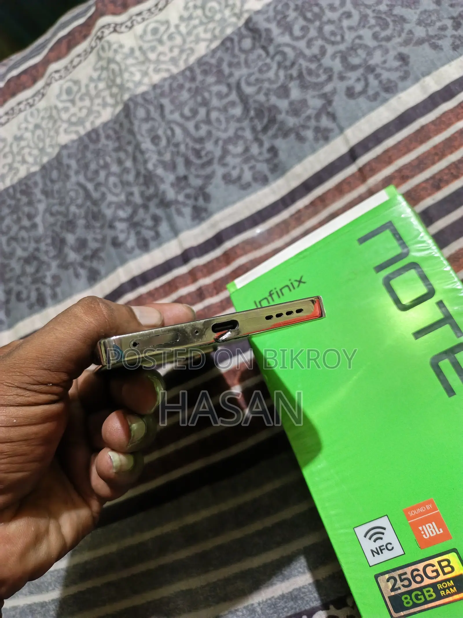 Infinix Note 40 256 GB Gold
