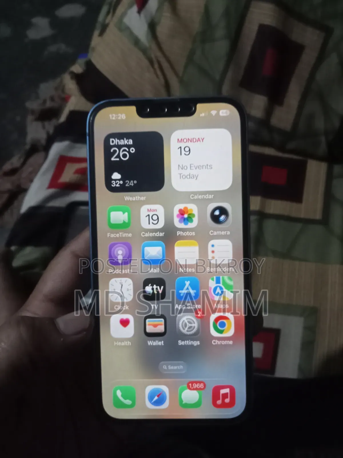 New Apple iPhone 13 128 GB Blue