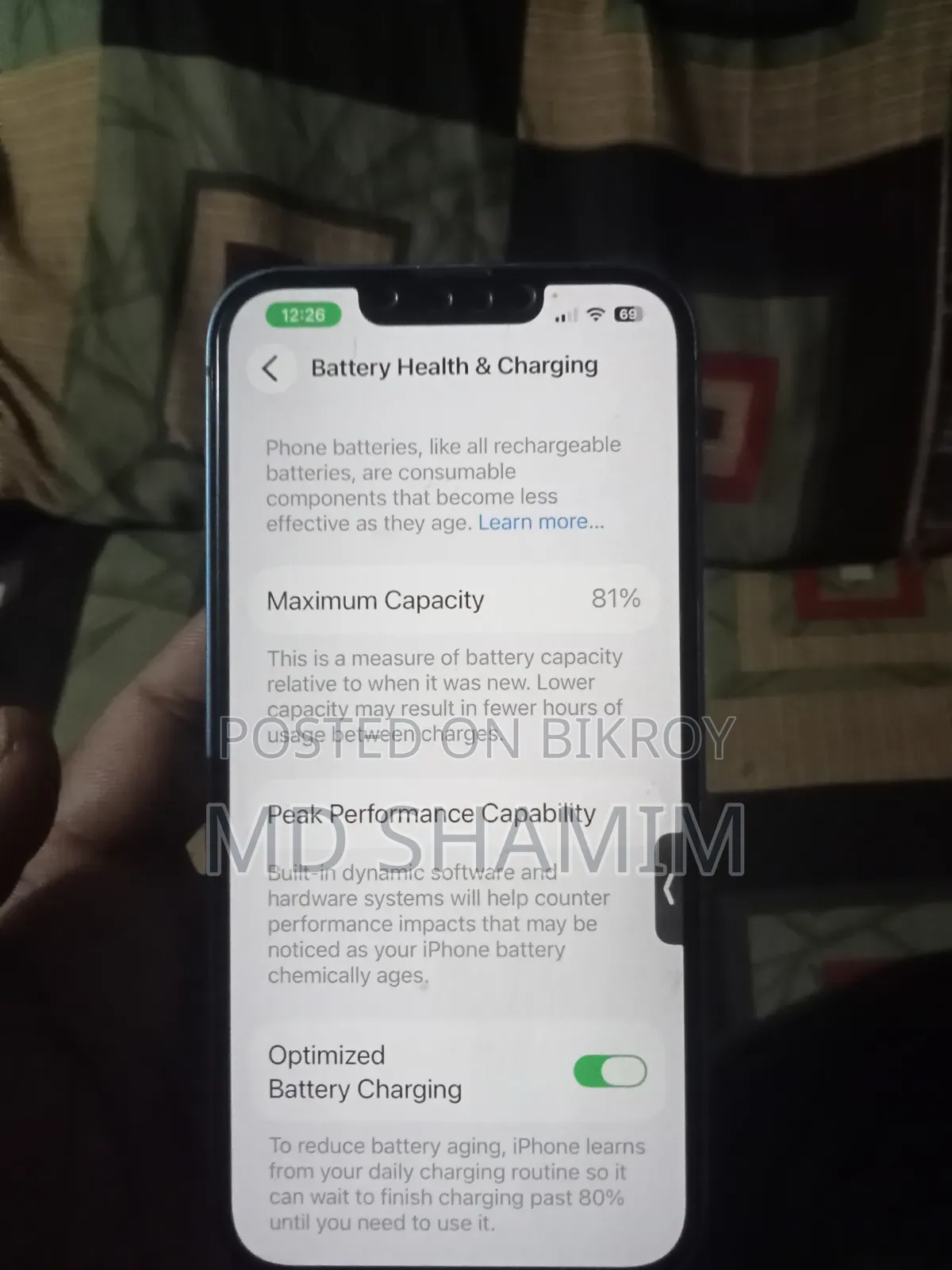 New Apple iPhone 13 128 GB Blue