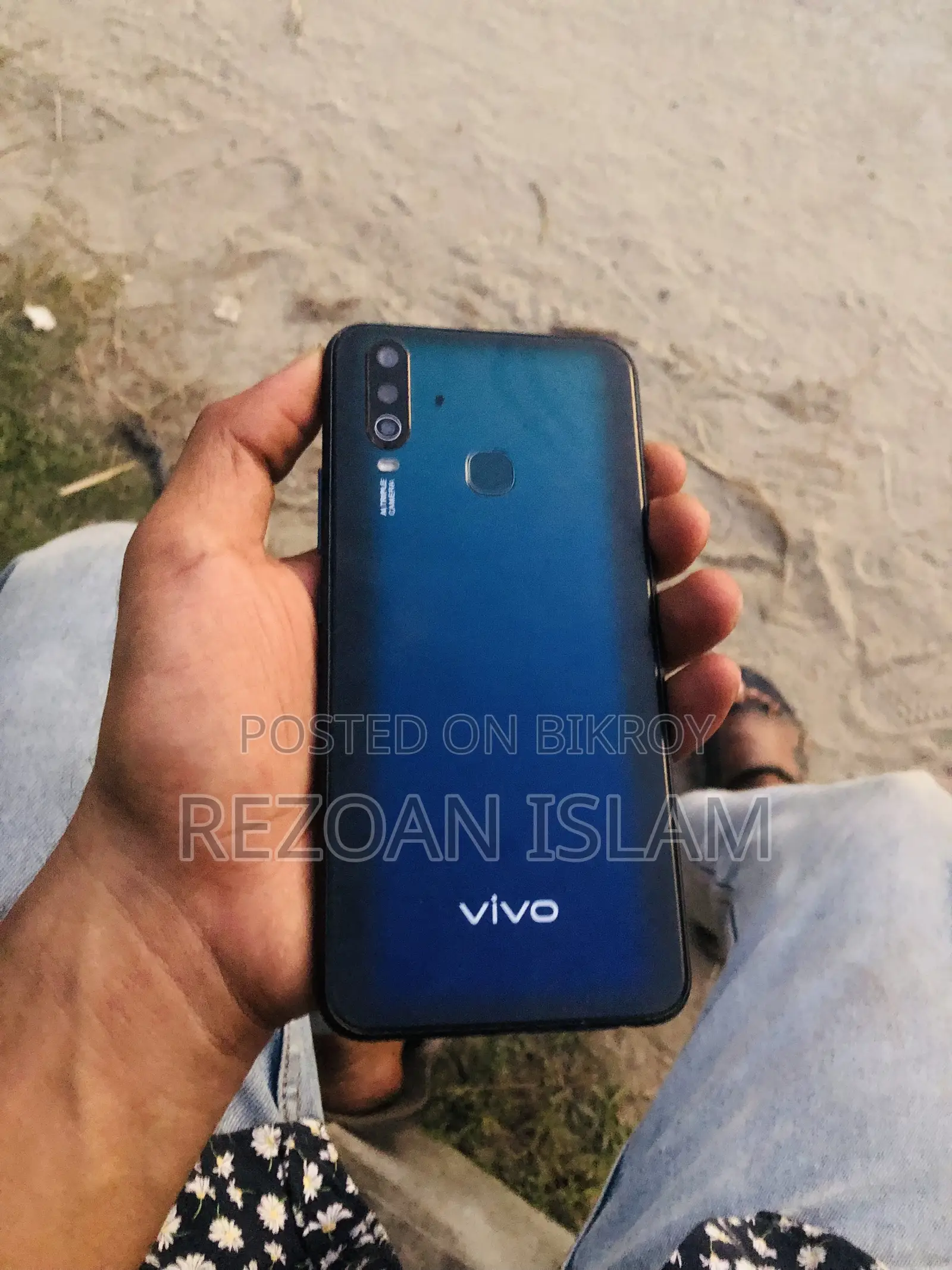 Vivo Y17 256 GB Blue