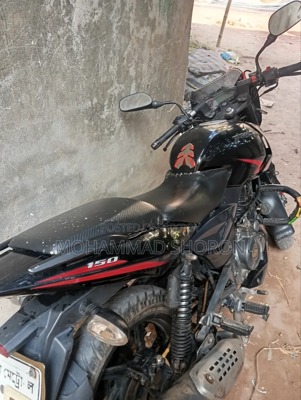 বাজাজ পালসার ১৫০ ২০২১ ব্ল্যাক