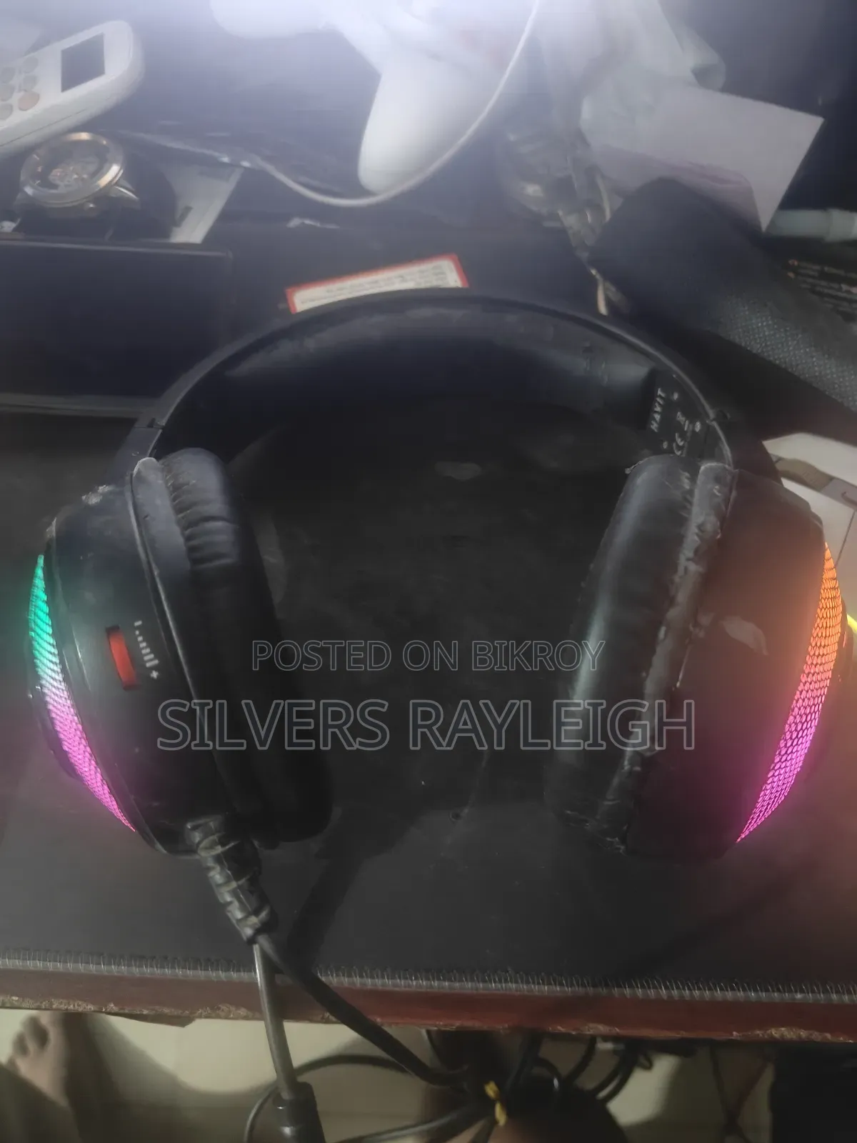 Havit Gamenote H2042d Wired RGB Gaming Headphone.