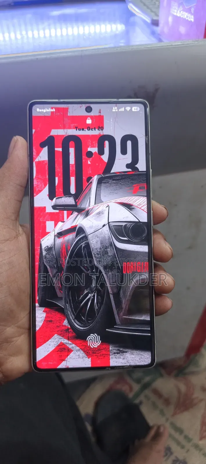 Infinix Note 50 4G 256 GB Gray
