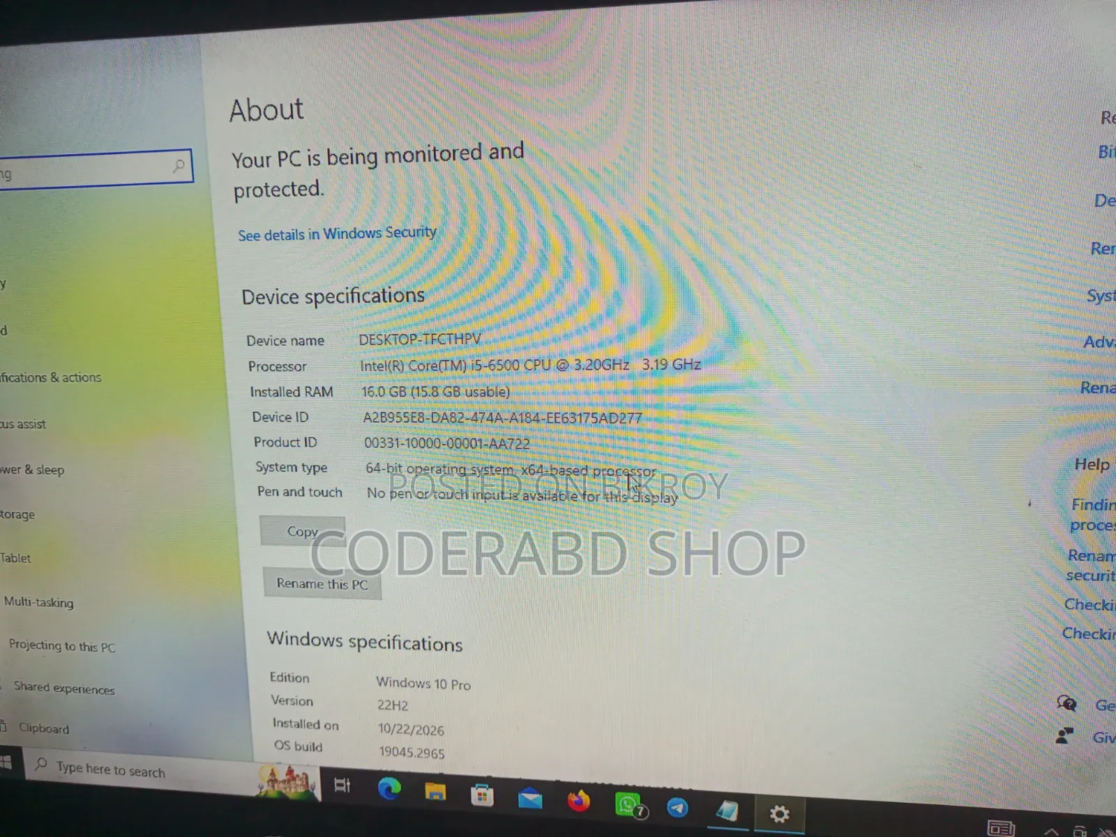 New Desktop Computer 16GB Intel Core i5 SSD 256GB