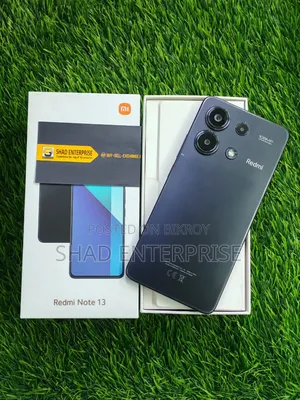 শাওমি রেডমি নোট ১৩ ২৫৬ জিবি ব্ল্যাক