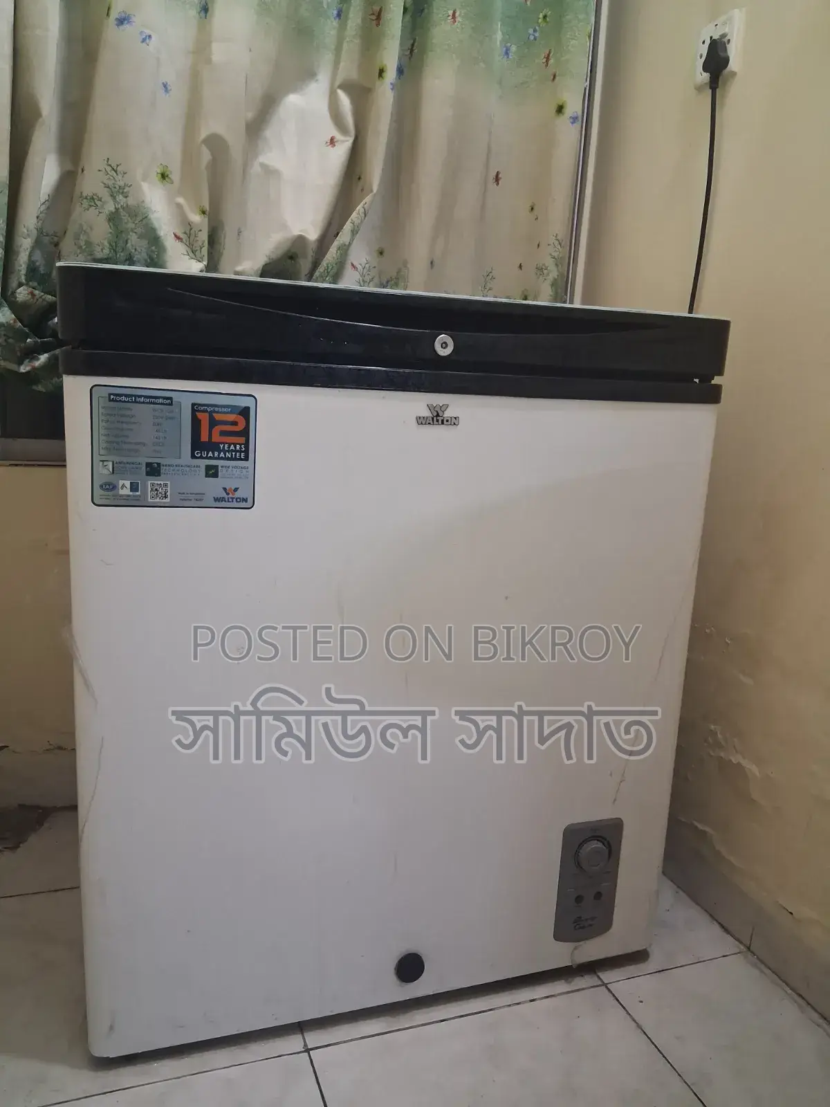 Walton Deep Freezer.. Second Hand Like New WALTON Fridge