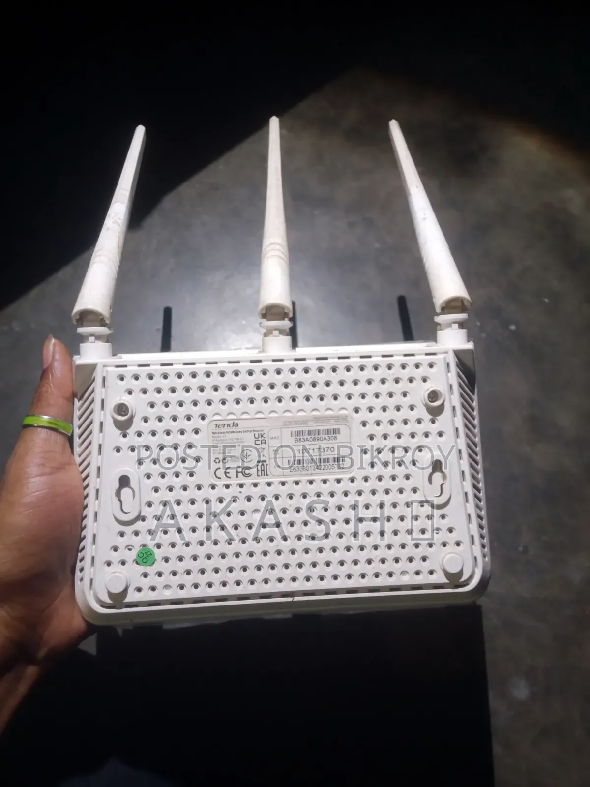 Tenda F3 Interface And ONU (Router And Onu)