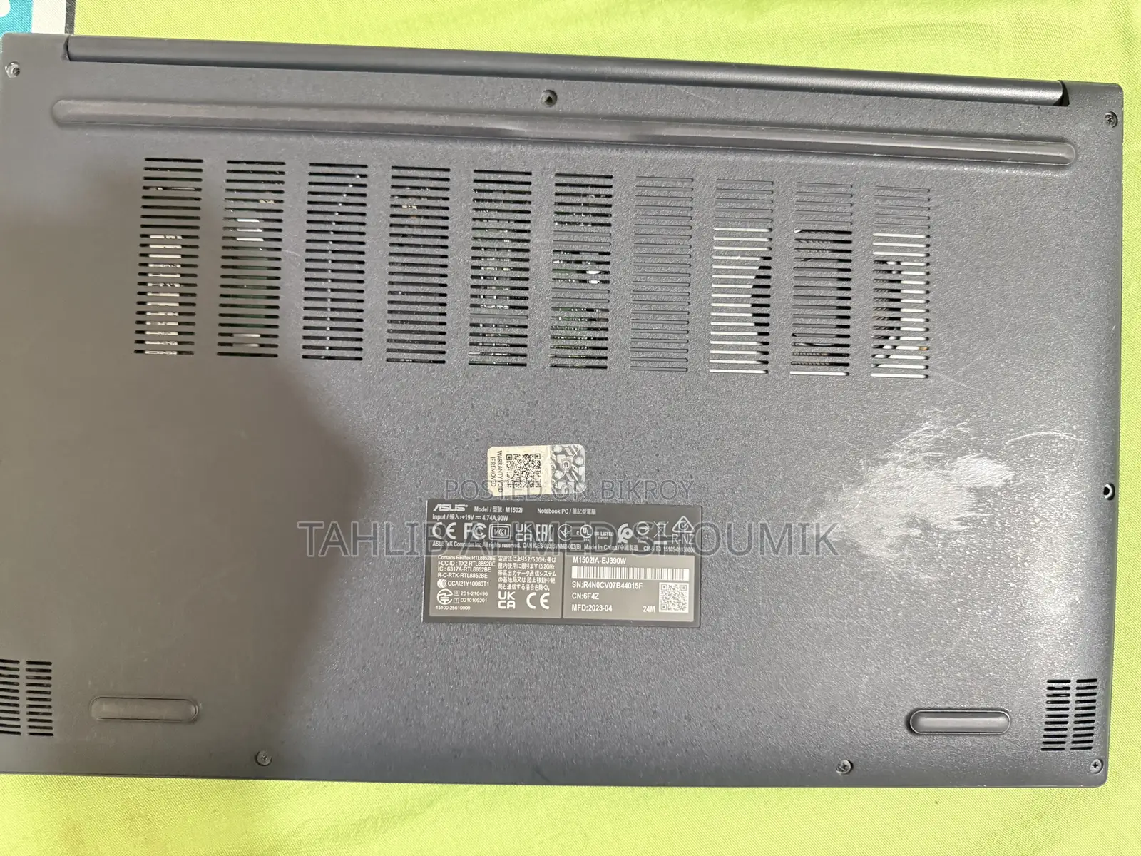 Laptop Asus Vivobook 14 16GB AMD Ryzen 7 SSD 512GB