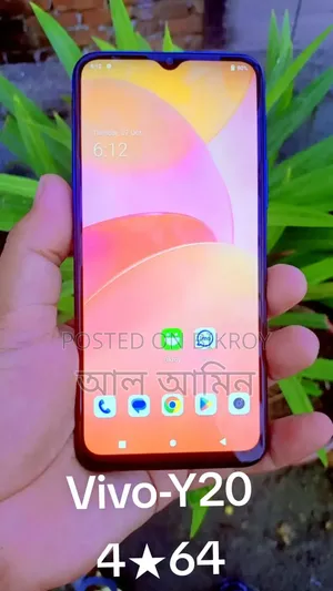 Vivo Y20 64 GB Blue
