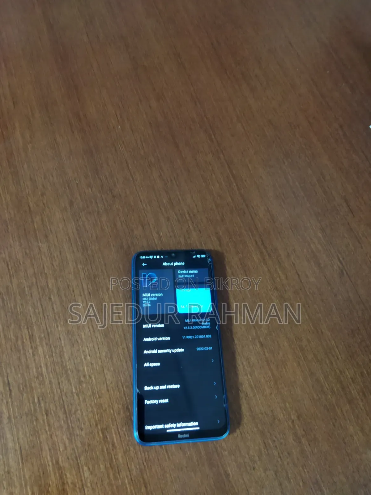 Xiaomi Redmi Note 8 128 GB Blue