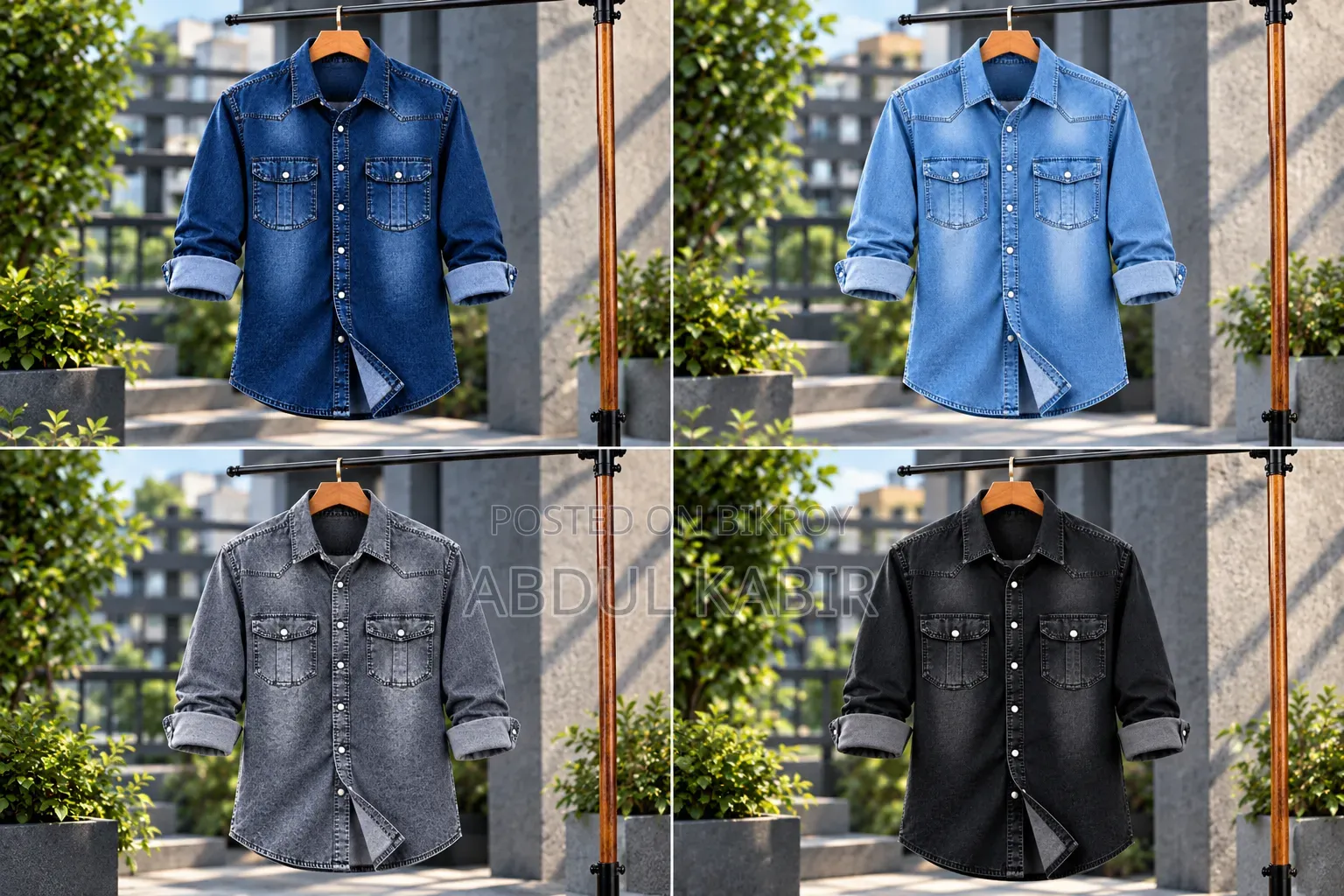 Premium Trendy Denim Shirt