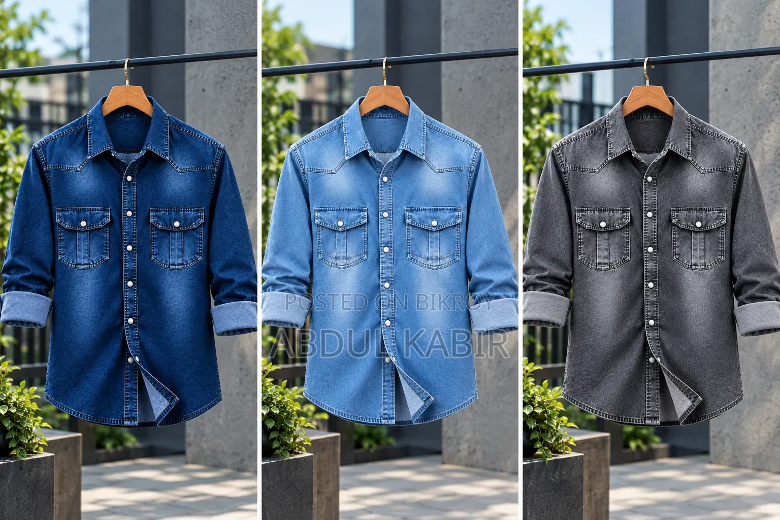 Premium Trendy Denim Shirt