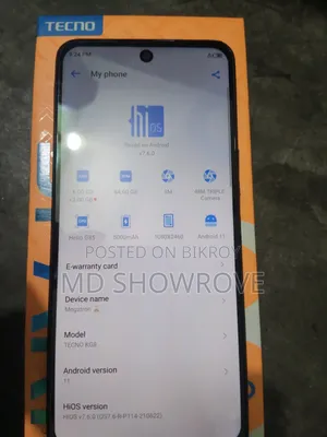 Tecno Spark 8 Pro 64 GB Black