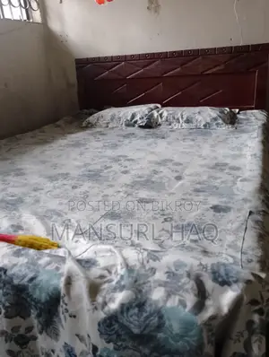 5/7 Full Wooden Bed Emergency Sale