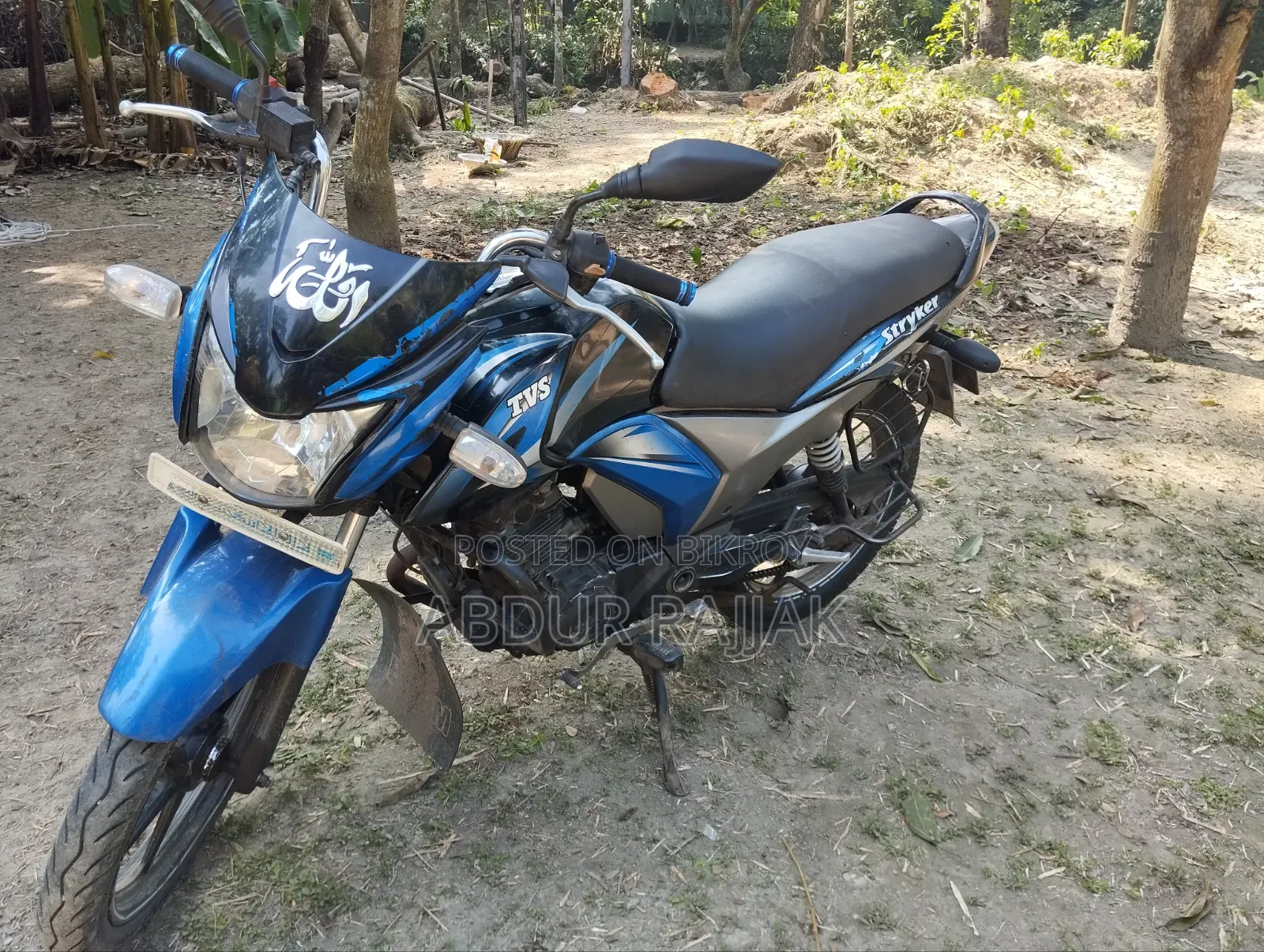 টিভিএস স্ট্রাইকার ১২৫ ২০১৭ নীল