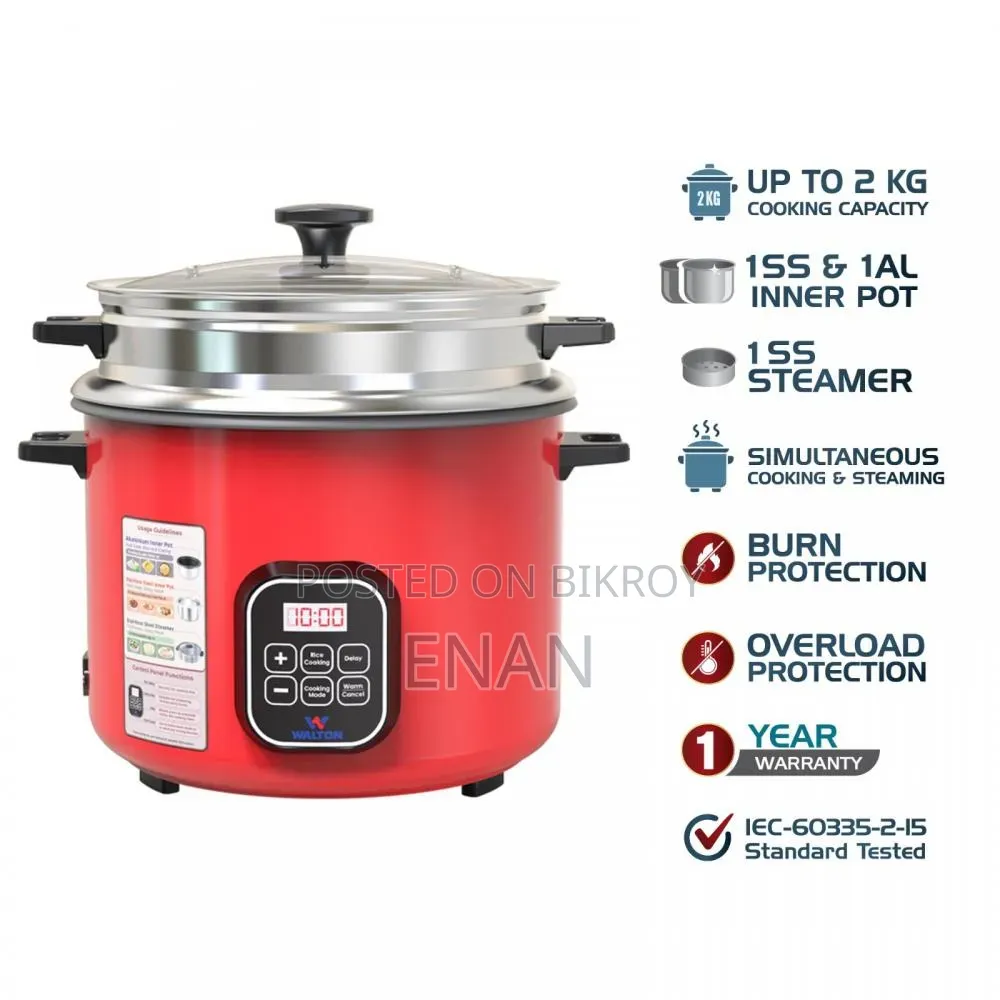Walton All Rounder Multicooker 3.0L (With 1 Yr Warranty)