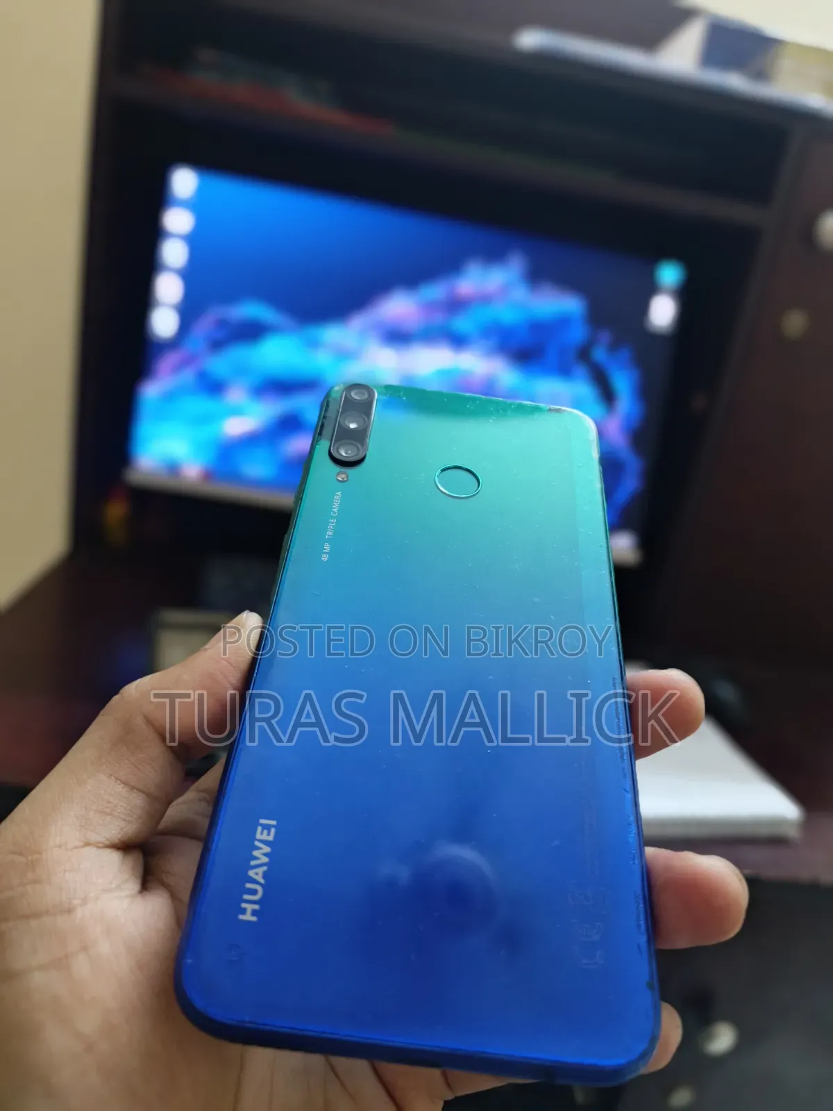 Huawei Y7p 64 GB Blue