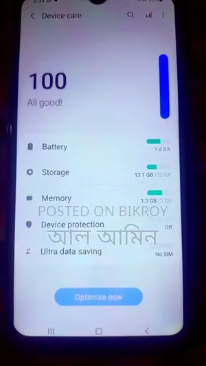 Samsung A10 32 GB Blue