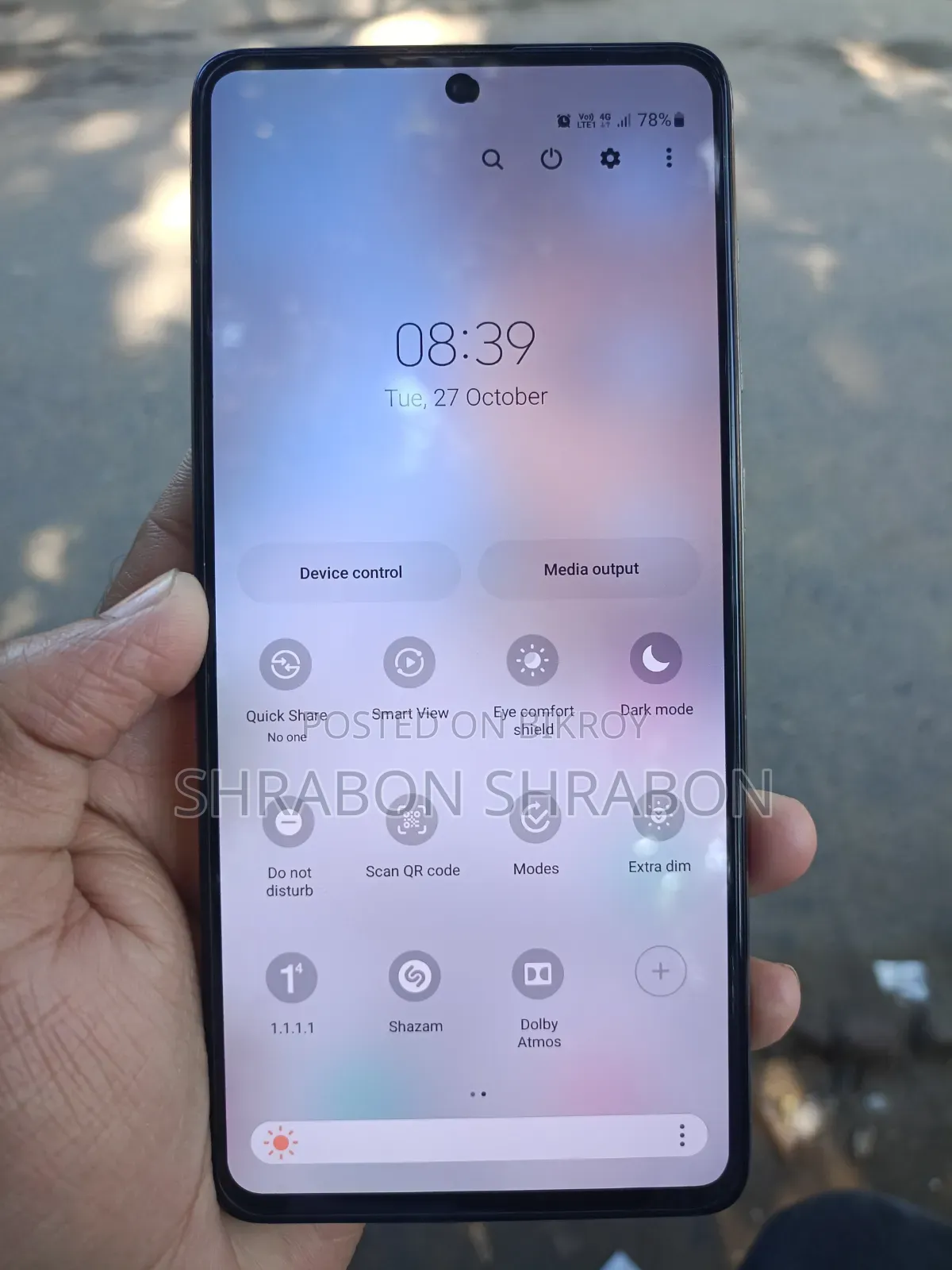 New Samsung Galaxy A71 128 GB Silver