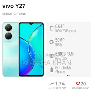 Vivo Y27 128 GB Green