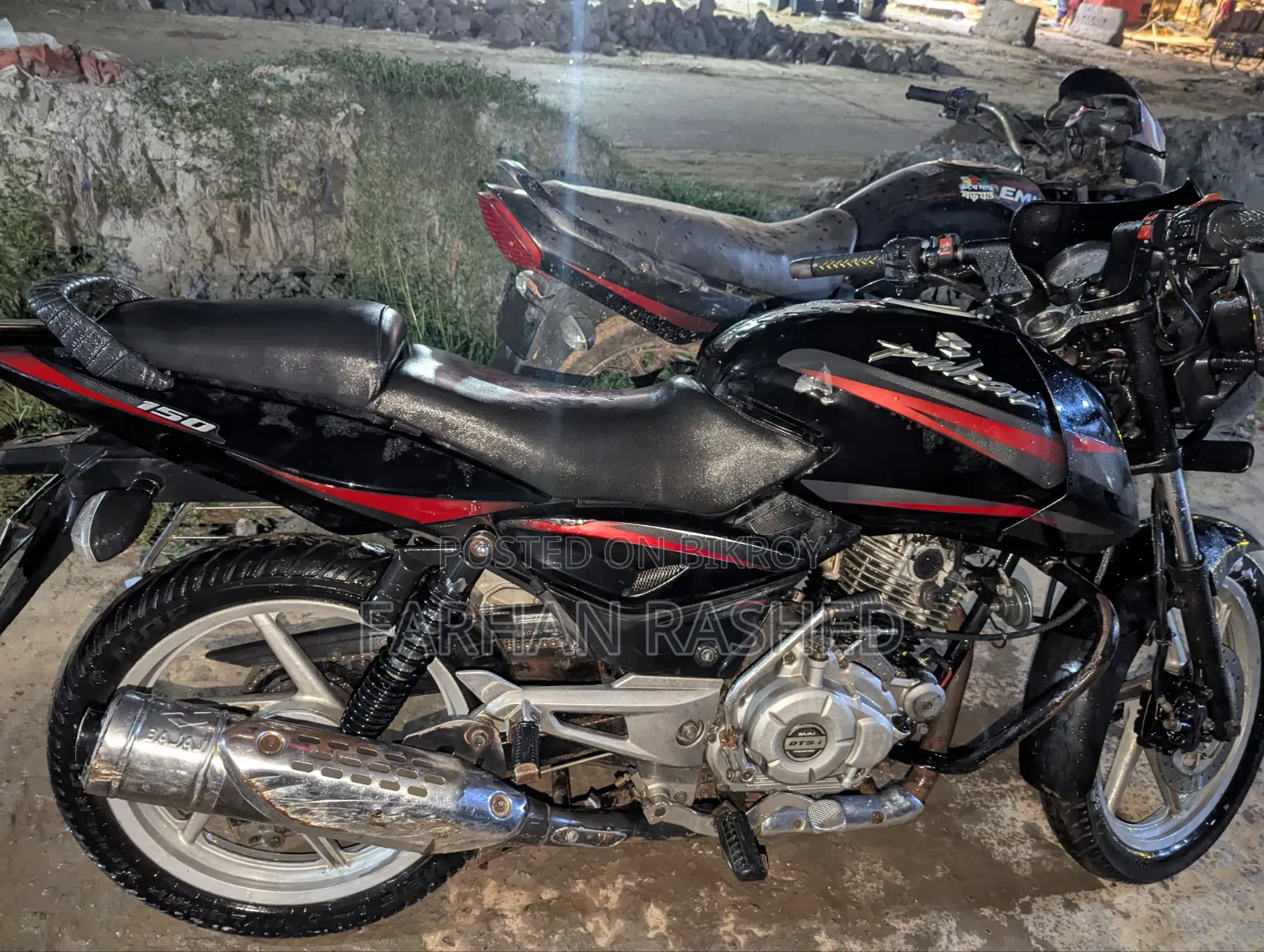Bajaj Pulsar 150 2016 Black