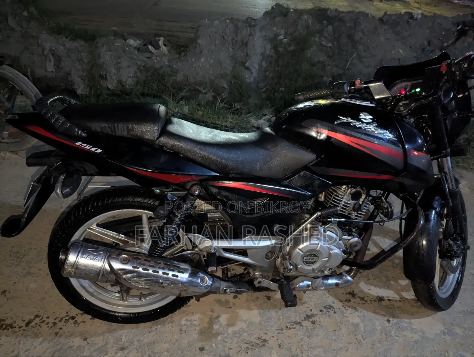Bajaj Pulsar 150 2016 Black