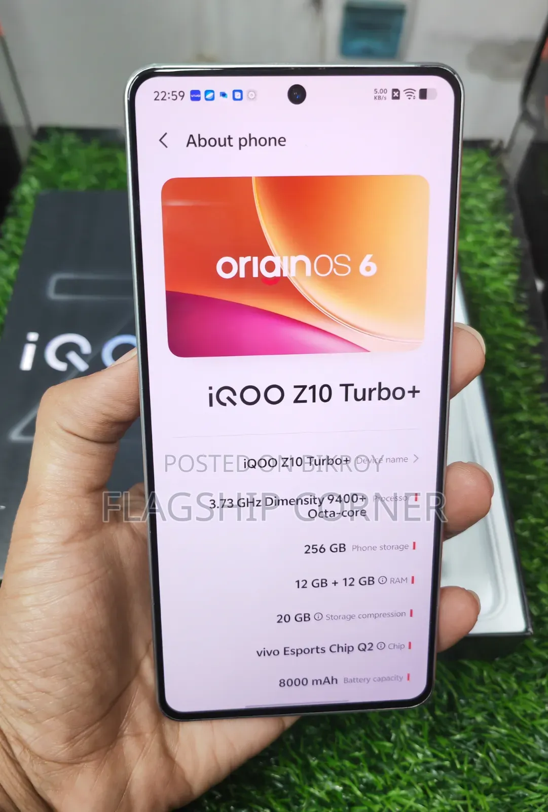 iQOO 256 GB White