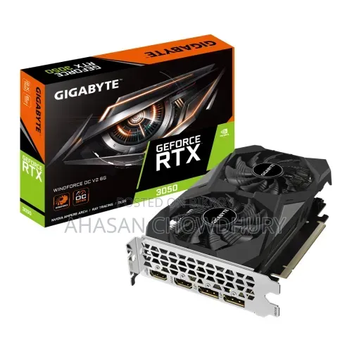 Nvida RTX 3050 6GB Oc