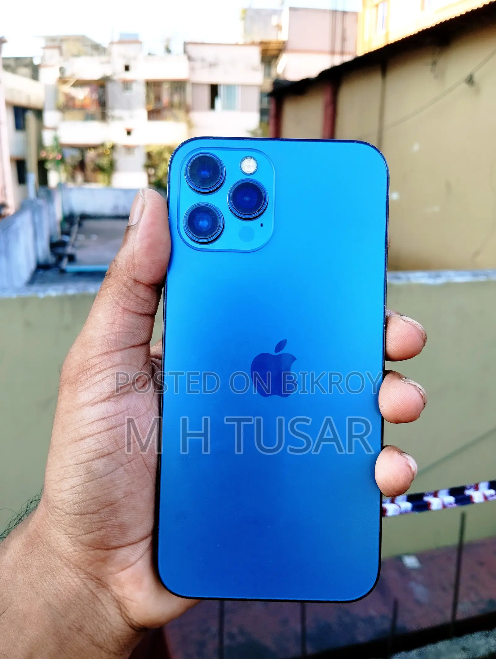 অ্যাপল আইফোন ১২ প্রো ম্যাক্স ১২৮ জিবি ব্লু