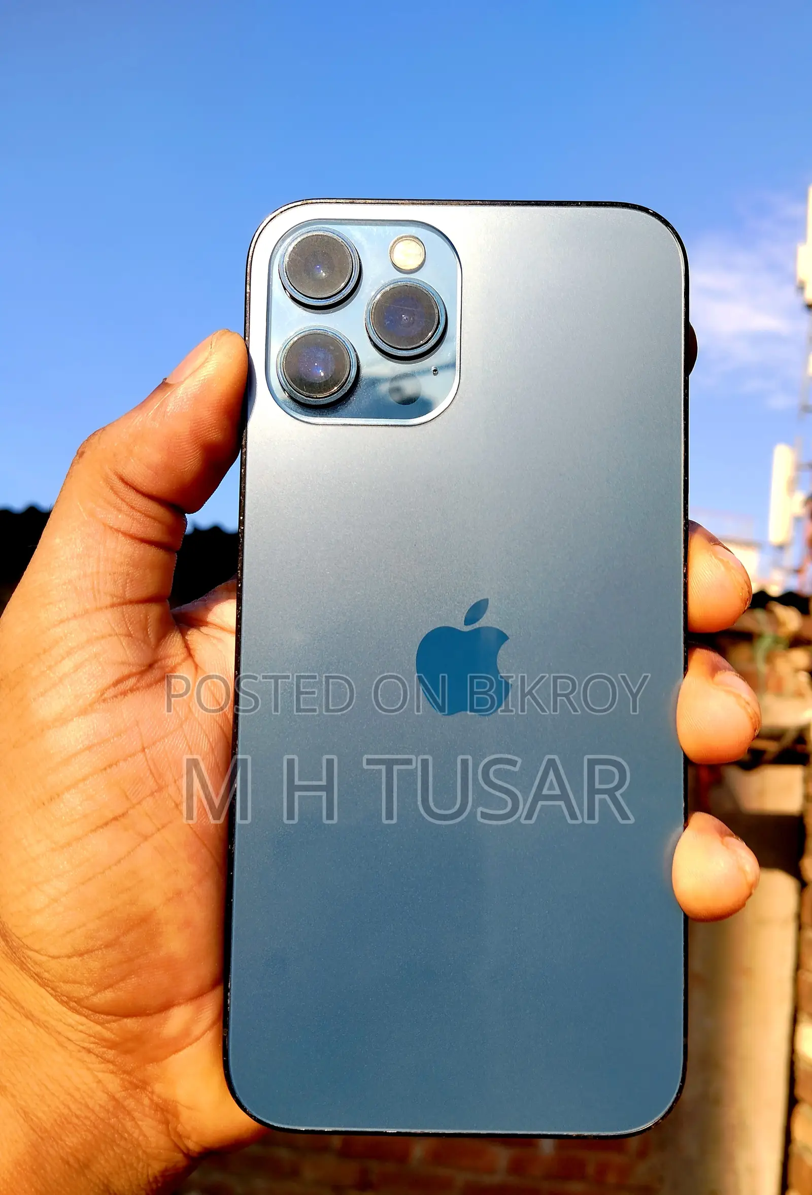 অ্যাপল আইফোন ১২ প্রো ম্যাক্স ১২৮ জিবি ব্লু