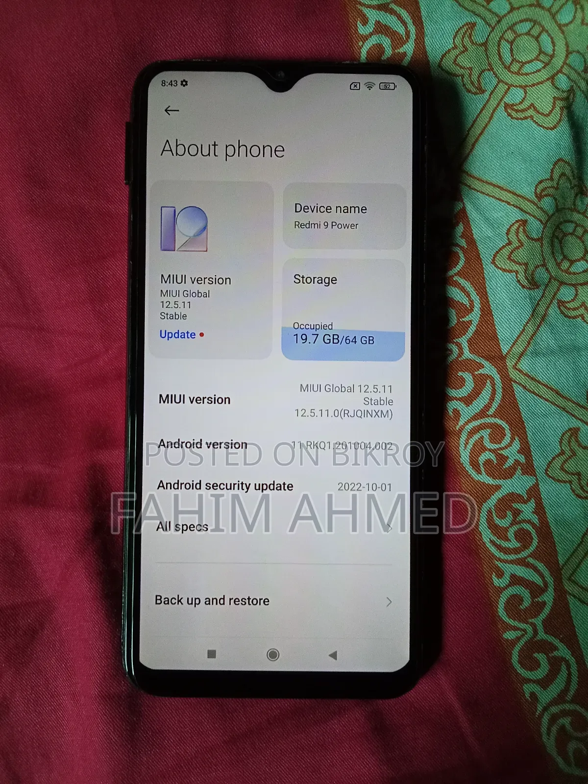 Realme 9 128 GB Red