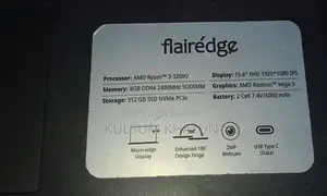 Laptop 8GB AMD Ryzen 3 SSD 512GB