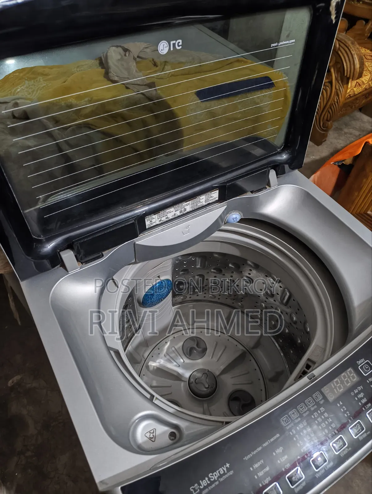 LG 8kg Automatic Washing Machine With Smart Inverter