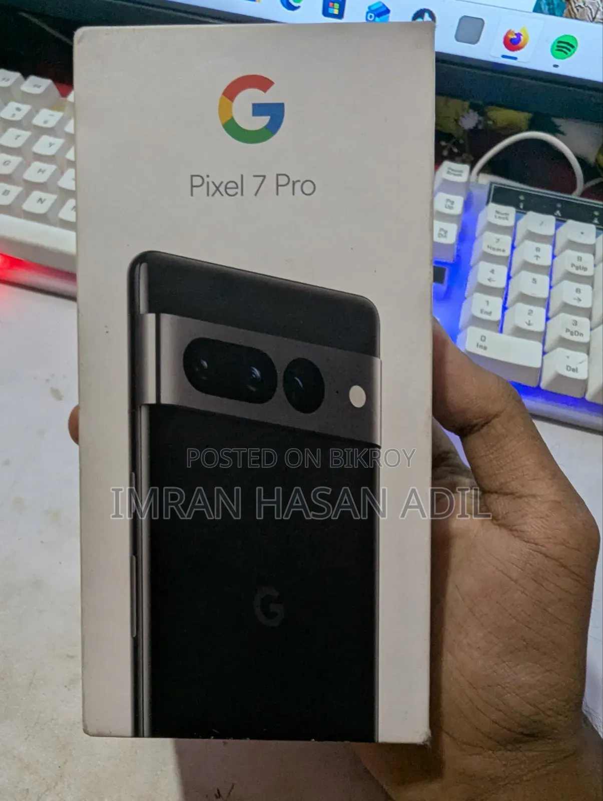 New Google Pixel 7 Pro 128 GB Black
