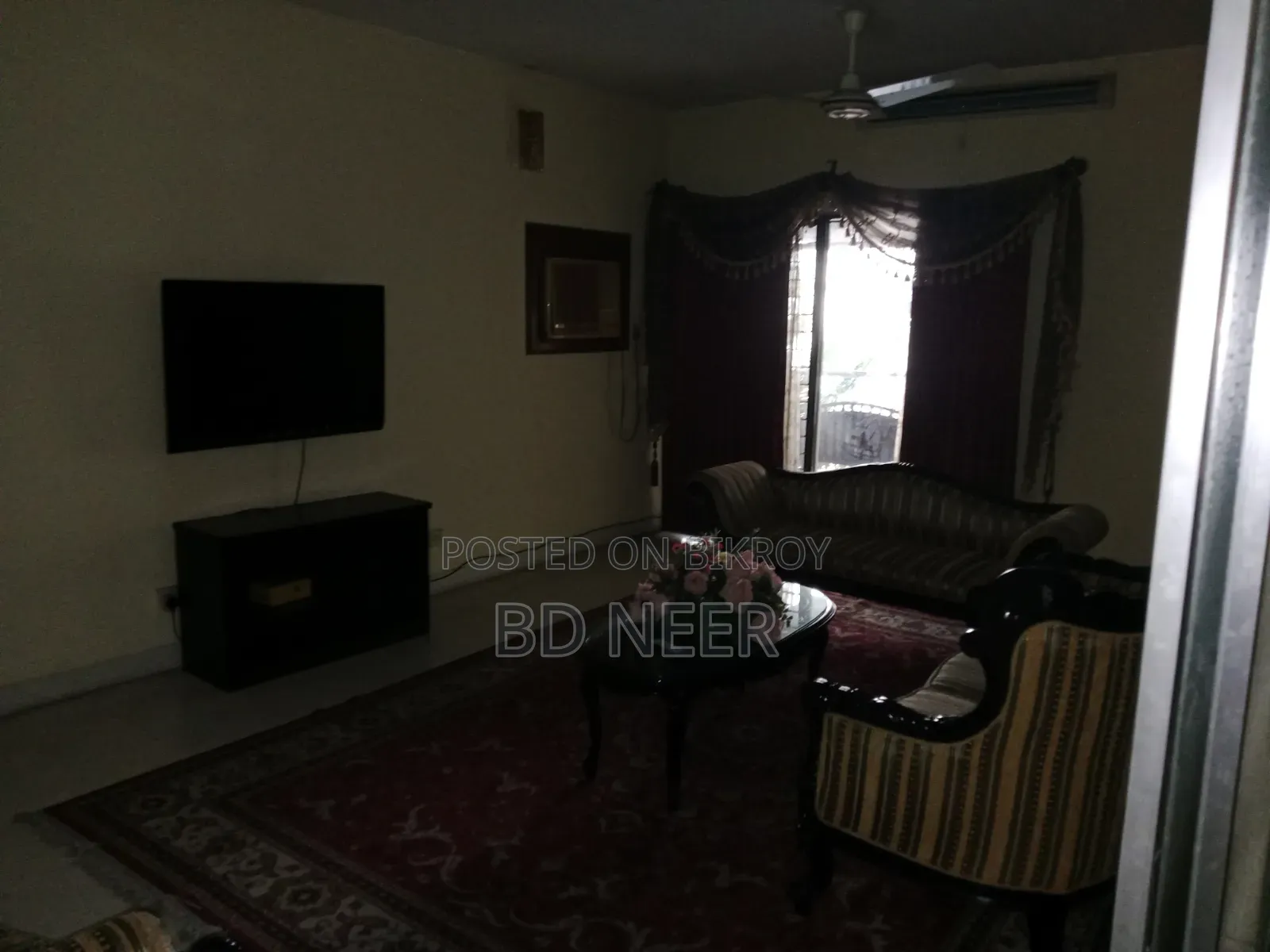 Furnished 3-Bedroom Apartment in Gulshan for rent