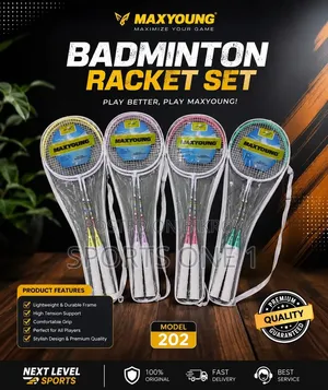 Badminton Racket 2pcs Net 1pcs 2pcs Shuttle Cock