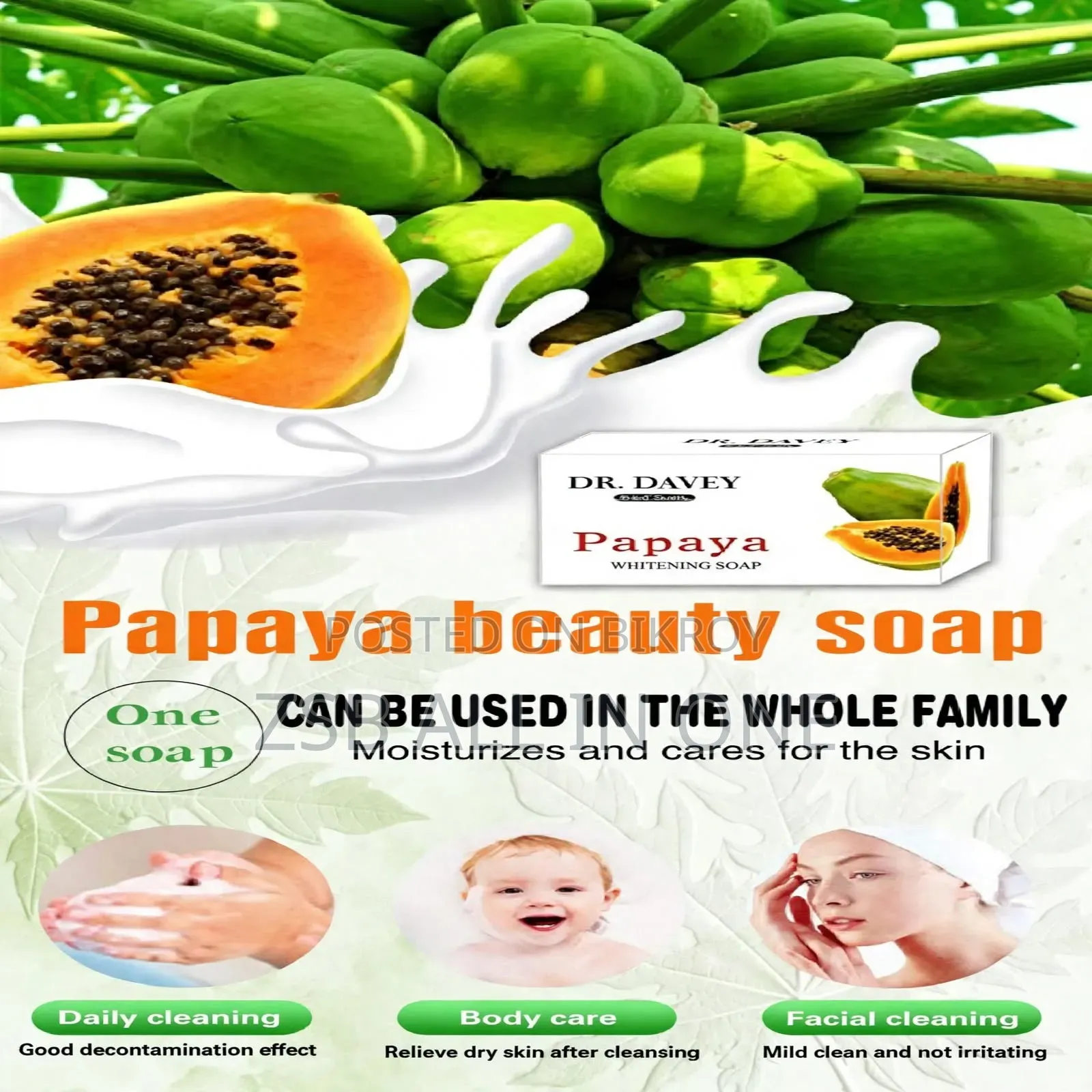 Papaya Whitening Soap