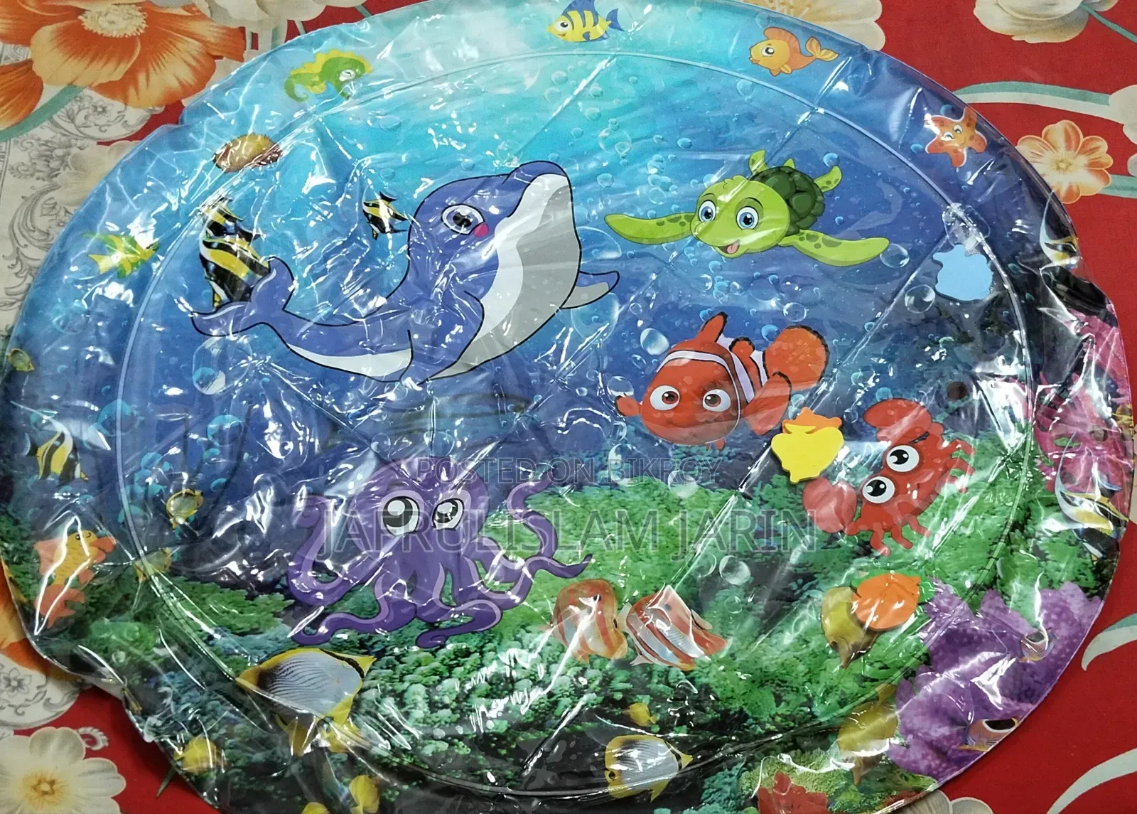 Inflatable Water Play Mat + Free Pump! (Brand New)