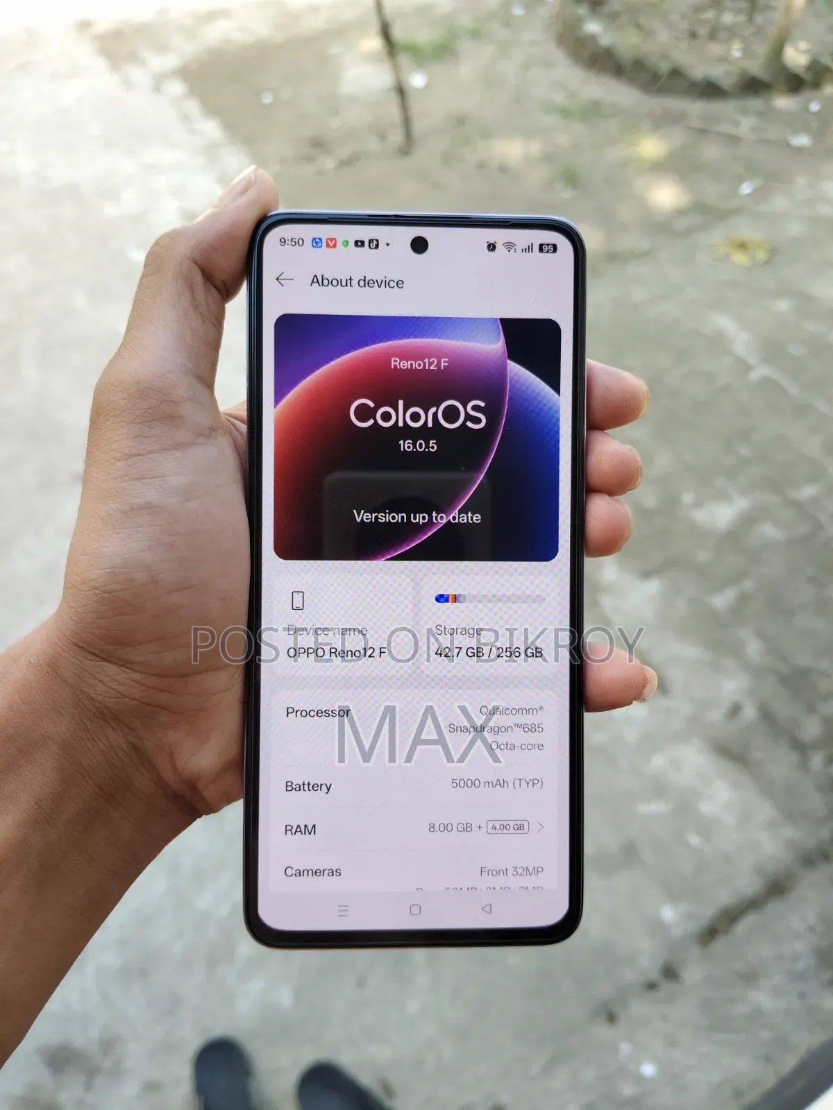 Oppo Reno 256 GB Rose Gold