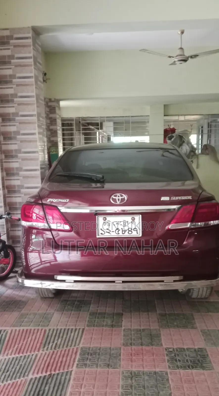 Toyota Premio 2008 Maroon
