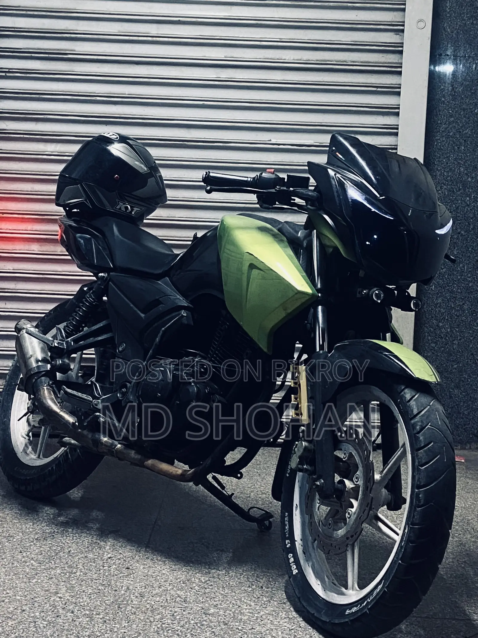 TVS Apache RTR 160 2V 2016 Blue