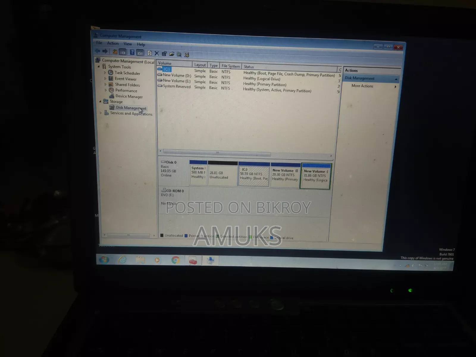 Laptop Dell Latitude D620 4GB Intel Pentium SSD 512GB