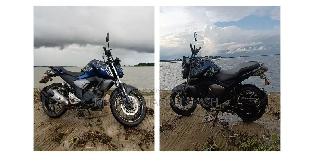 ইয়ামাহা FZS V3 ২০২১ নীল