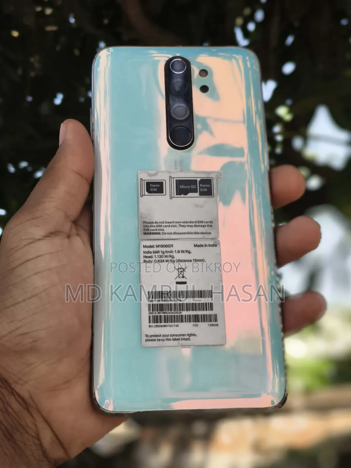Xiaomi Redmi Note 8 Pro 128 GB White