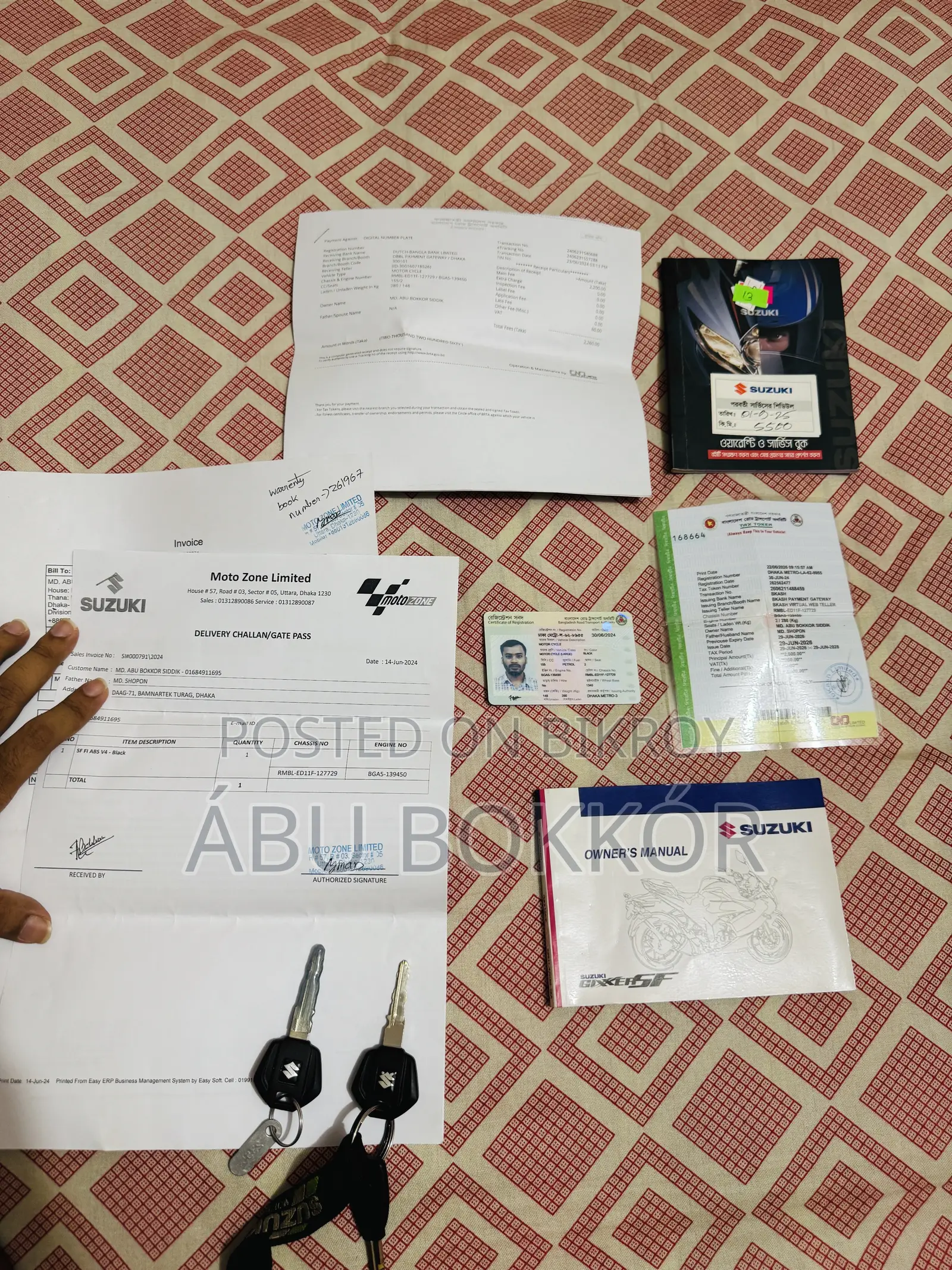 সুজুকি জিক্সার এসএফ ২০২৩ ব্ল্যাক