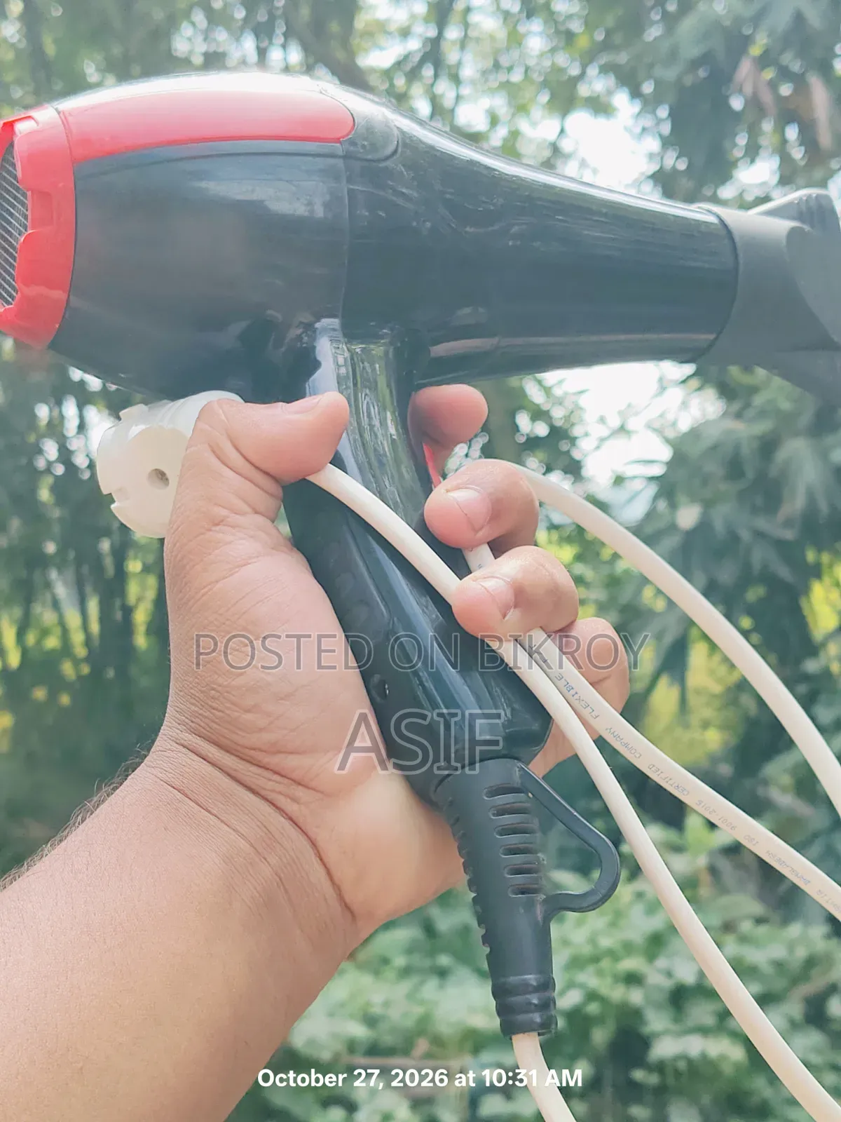 হেয়ার ড্রায়ার মার্কো মডেল ২৯০০ ওয়াট ২৩০০